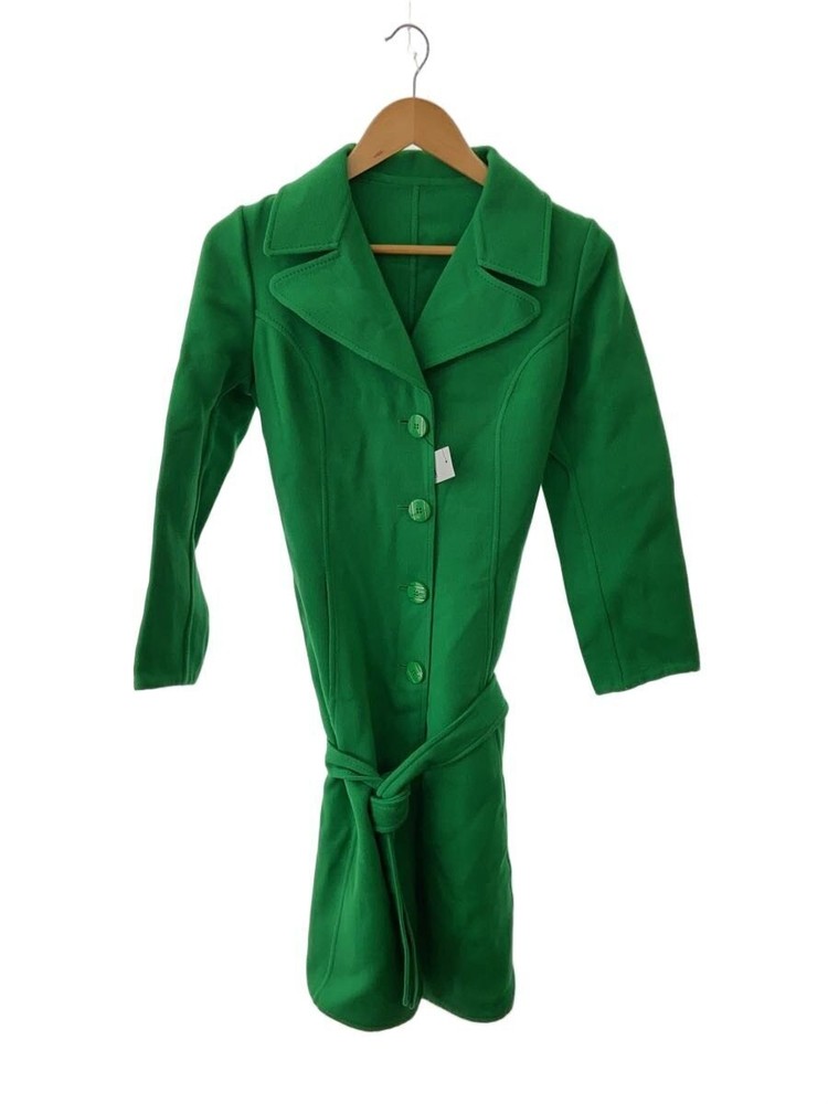 Herno  Steel Collar Coat/42/Wool/Grn/Plain 3399