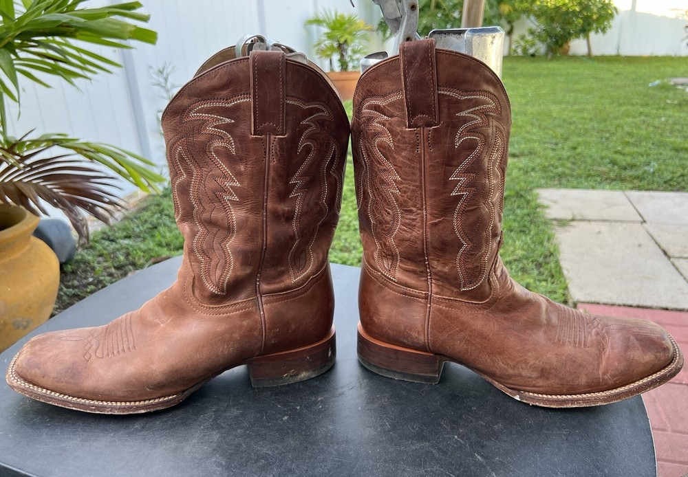 Cody James Diesel MEN'S BROWN Leather COWBOY WESTERN BOOTS SIZE 11 EE