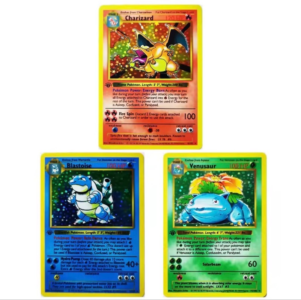 Pokemon Collection Cards 1996 1st Edition PTCG