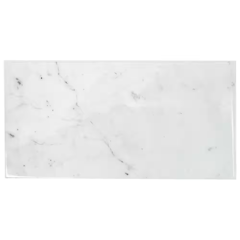 Blok Carrera Gray 22.56 x 11.58 Inch Vinyl Peel and Stick Tile 3.57 Sq Ft per Pack