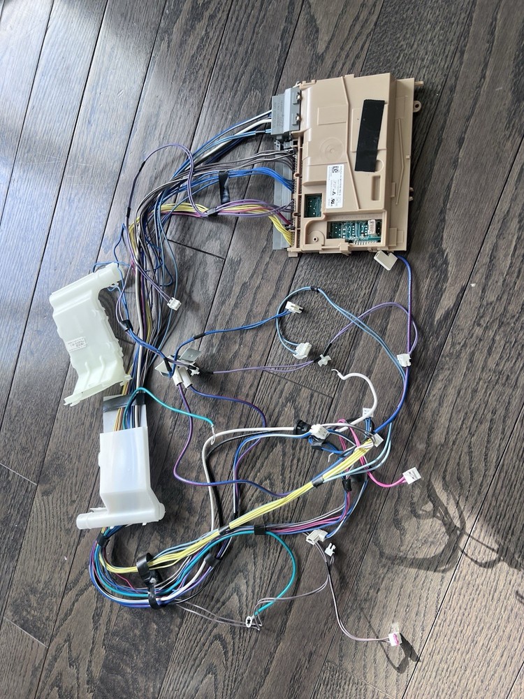 Whirlpool Dishwasher Control Assembly W10825638 with Wire Harness W108258371