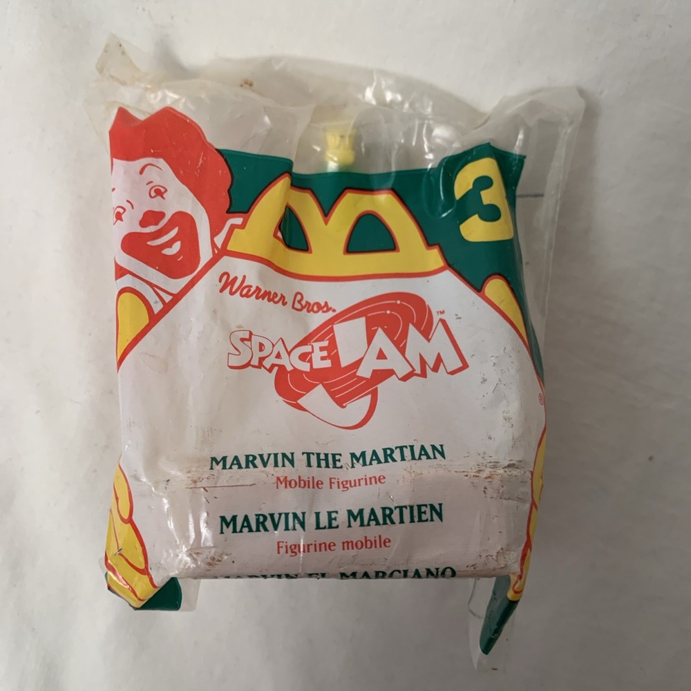 1996 McDonald's Happy Meal Toy Space Jam Marvin The Martian