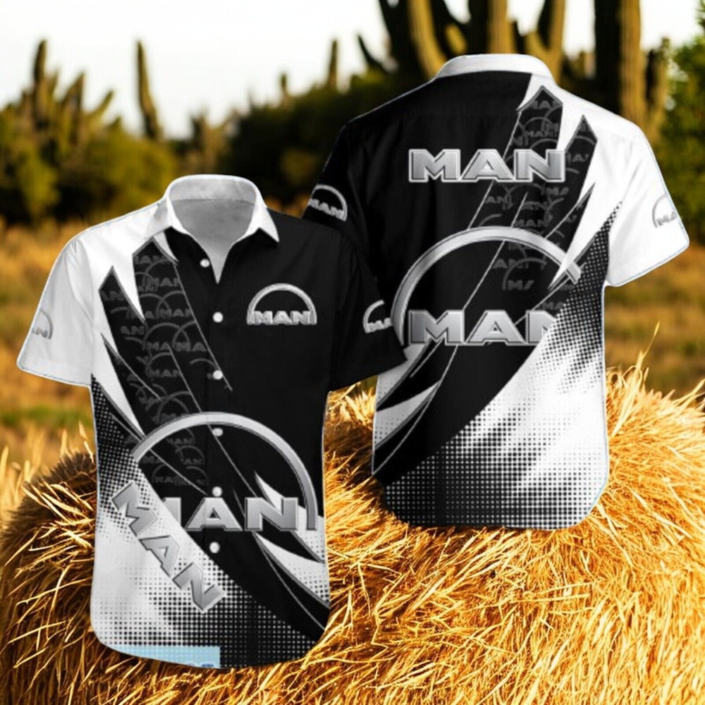 MAN Truck 3D Printing Hawaiian Shirt for Men and Women – Perfect Beach Shirt and Summer Gift Idea