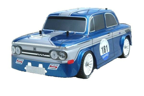 Clear Lexan Body for NSU TT & Renault Gordini Fits 1:10 RC MINI Tamiya M06 1:12 RC Models