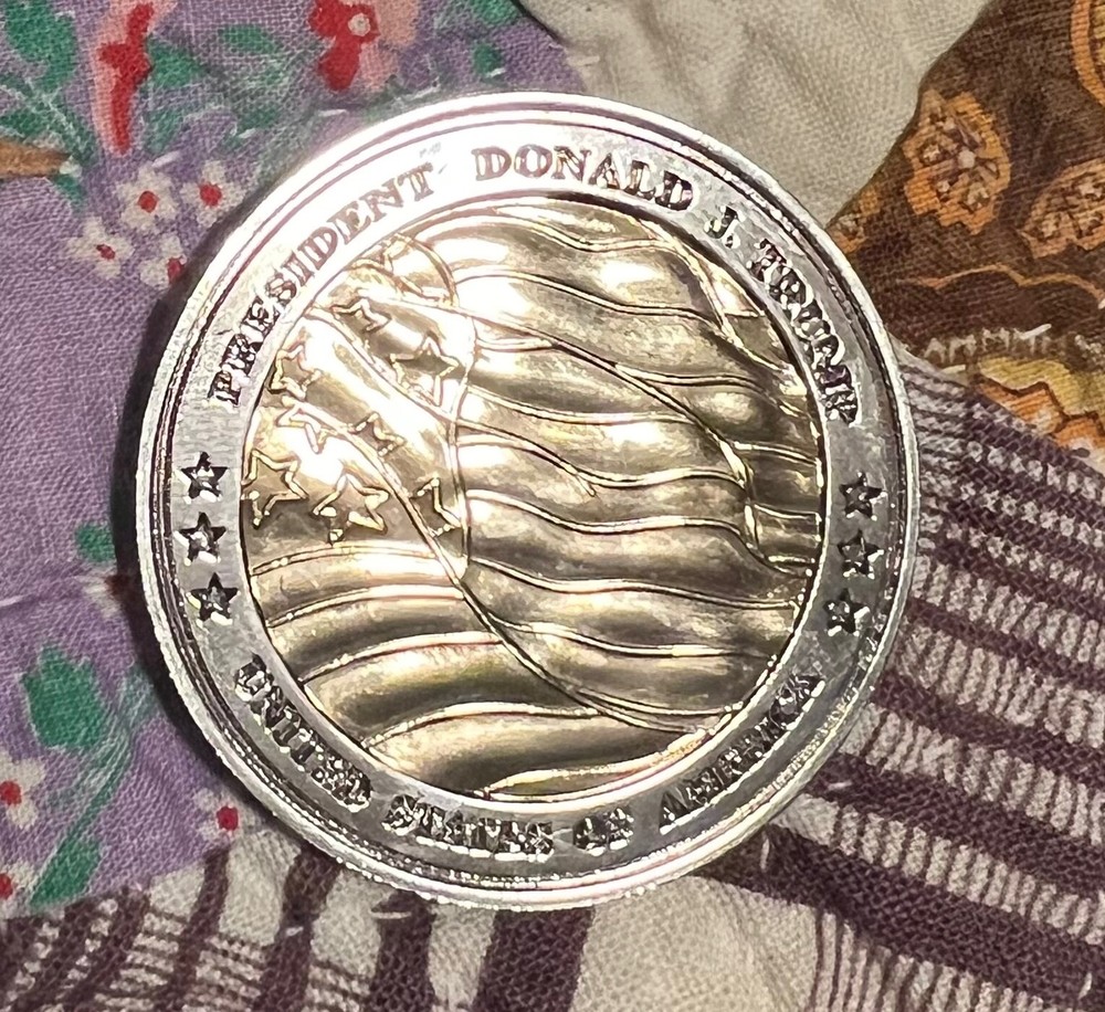 Donald Trump 2017 rare inauguration coin