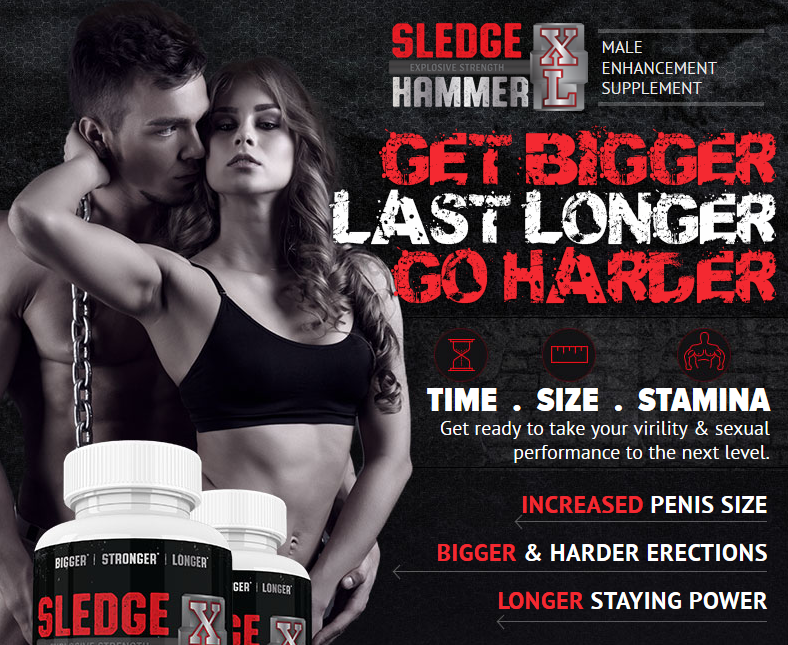 CYBER MONDAY SALE Sledge Hammer XL Testosterone Boosting Supplement for Men-image
