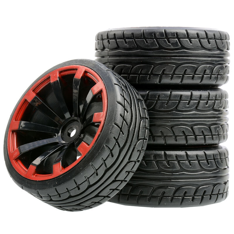 1/10 Rc Drift Car Wheels Tires Set For Yokomo Mst Sakura Tamiya Hpi HSP D3 FW06