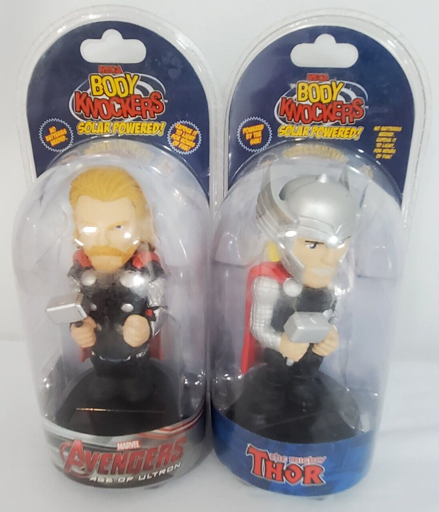 Thor set 2 NECA Body Knockers Avengers age of Ultron & The Mighty Thor 2014-2015