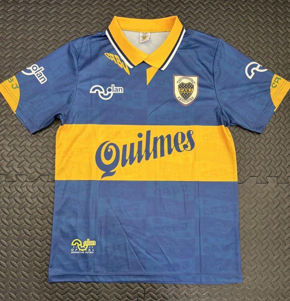 Maradona Boca Juniors Retro Jersey Size M #10 Vintage Jersey Season 95/96