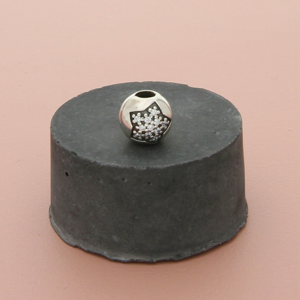 Pandora Sterling Silver CZ You're a Star Clip Charm Pendant Sparkling Gift