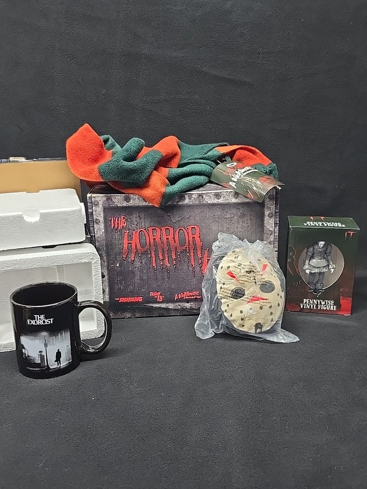 HORROR HAUL Built By CultureFly Friday 13th Elm St, IT, Exorcist Missing Shining