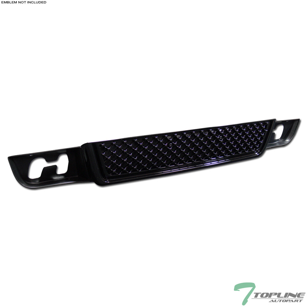 Topline For 2007-2014 GMC Yukon/XL/Denali Mesh Front Lower Bumper Grille - Black