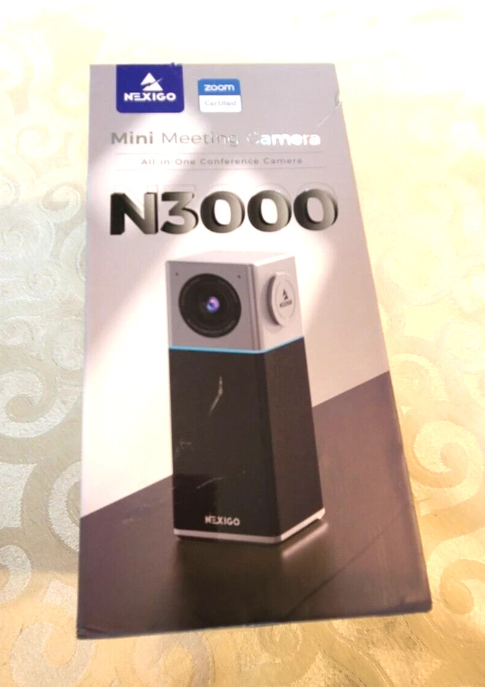 NexiGo N3000 4K Portable Video Conference Camera AI Webcam with Speaker and Mic