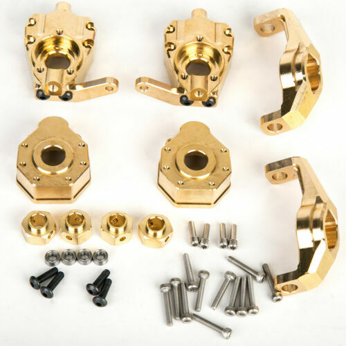 Racing Brass Upgrade Parts Sets NEW For 4WD 1:10 TRX-4 RC Cars Crawler