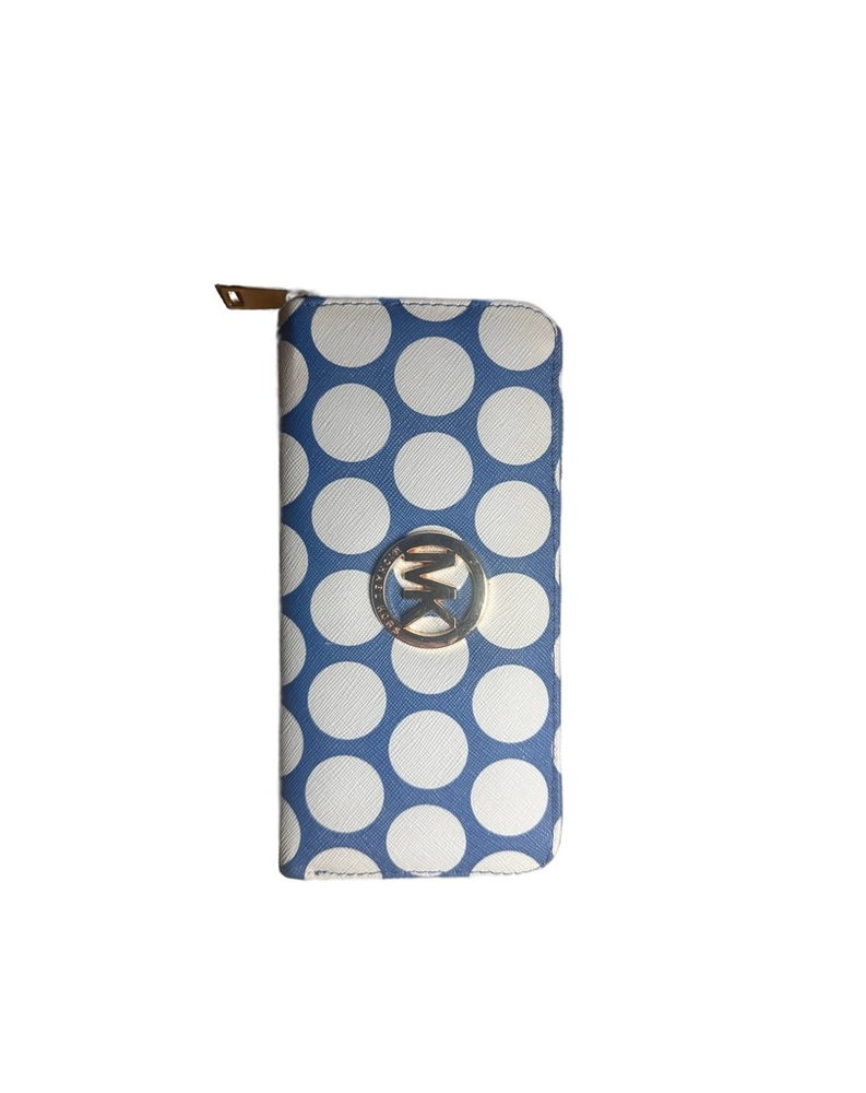 Michael Kors Women's Large Travel Wallet - Blue