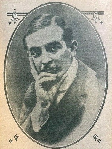 1917 Vintage WWI Illustration Baron Von Kuehlmann German Foreign Secretary