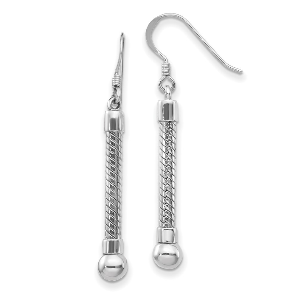 Sterling Silver Reflections Long Drop & Dangle Earrings 4.86gm L-26.36 mm