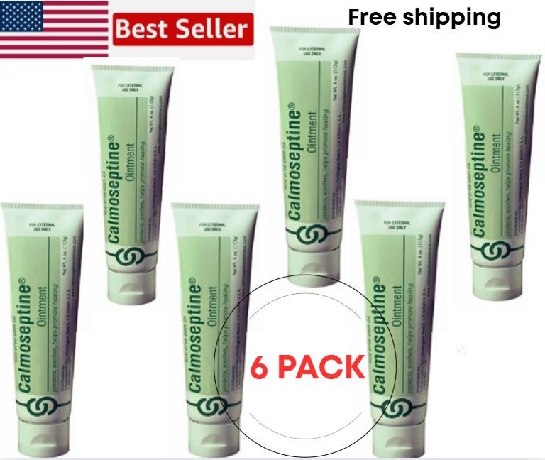 6 PACK Calmoseptine Ointment 4 oz