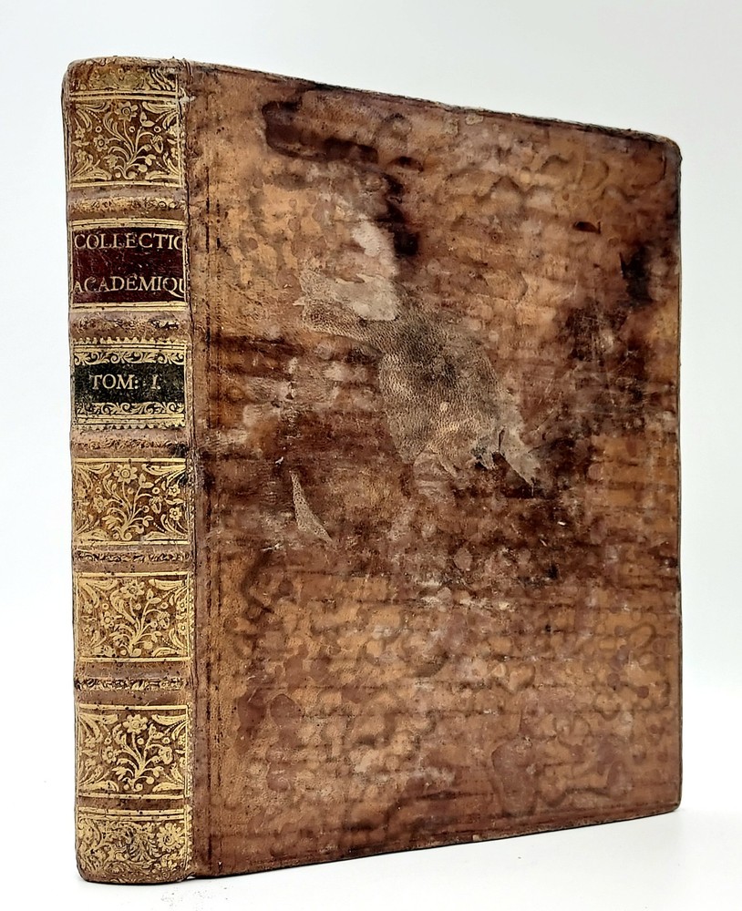 COLLECTION ACADEMIQUE. Tome I, 1755. Accademia del Cimento, Histoire Naturelle.