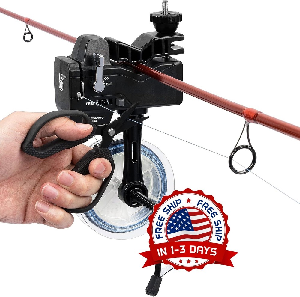 Carrete de hilo de pesca para carretes de spinning y casting para hombres US NEW