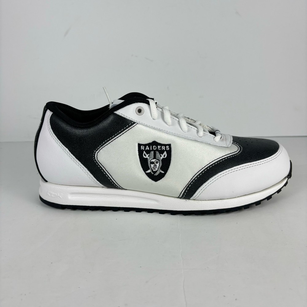 Vintage Reebok NFL Passion Raiders Y2K sneakers womens size 8 BRAND NEW