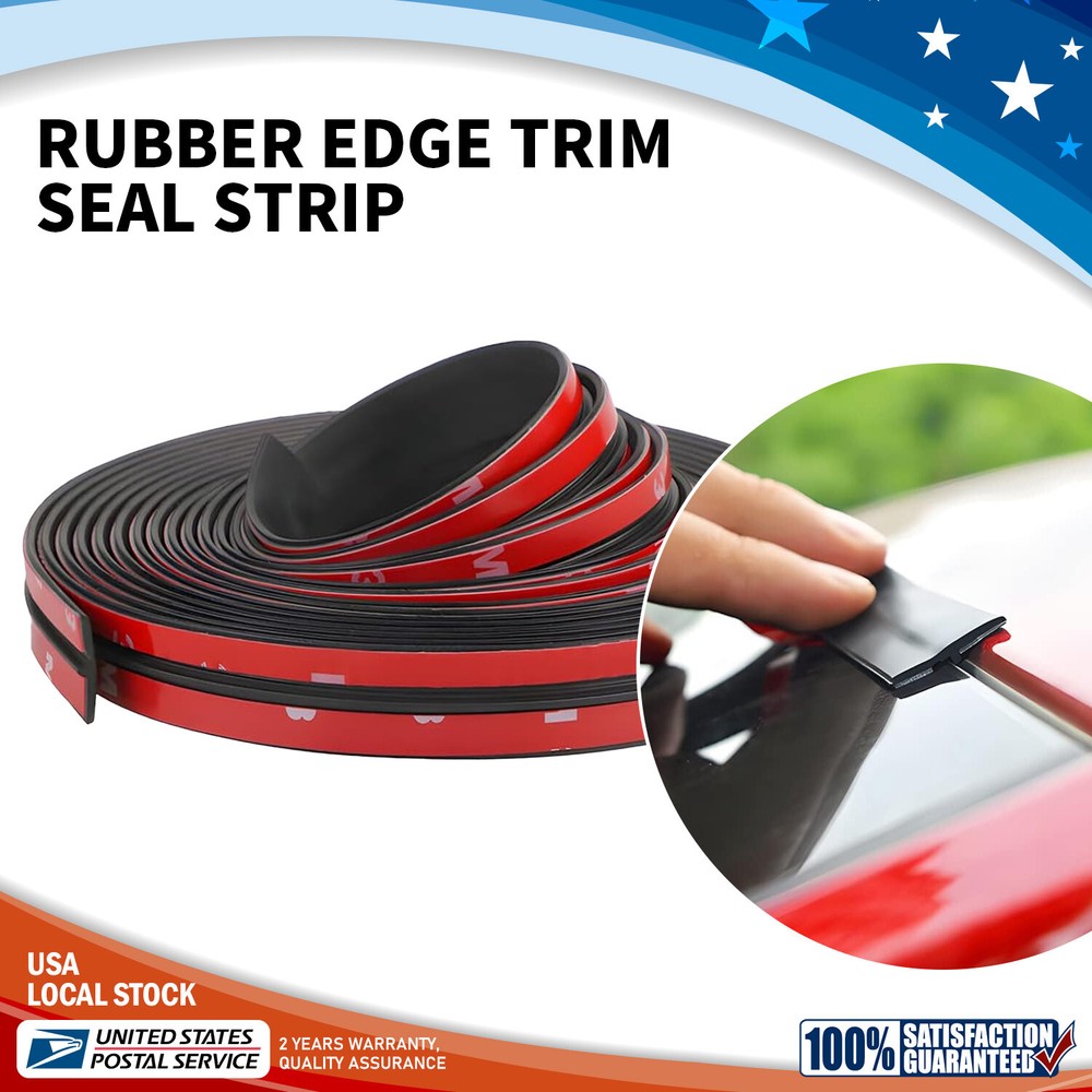 20ft For Buick T Shape Rubber Car Seal Weather Strips Door Edge Moulding Trim