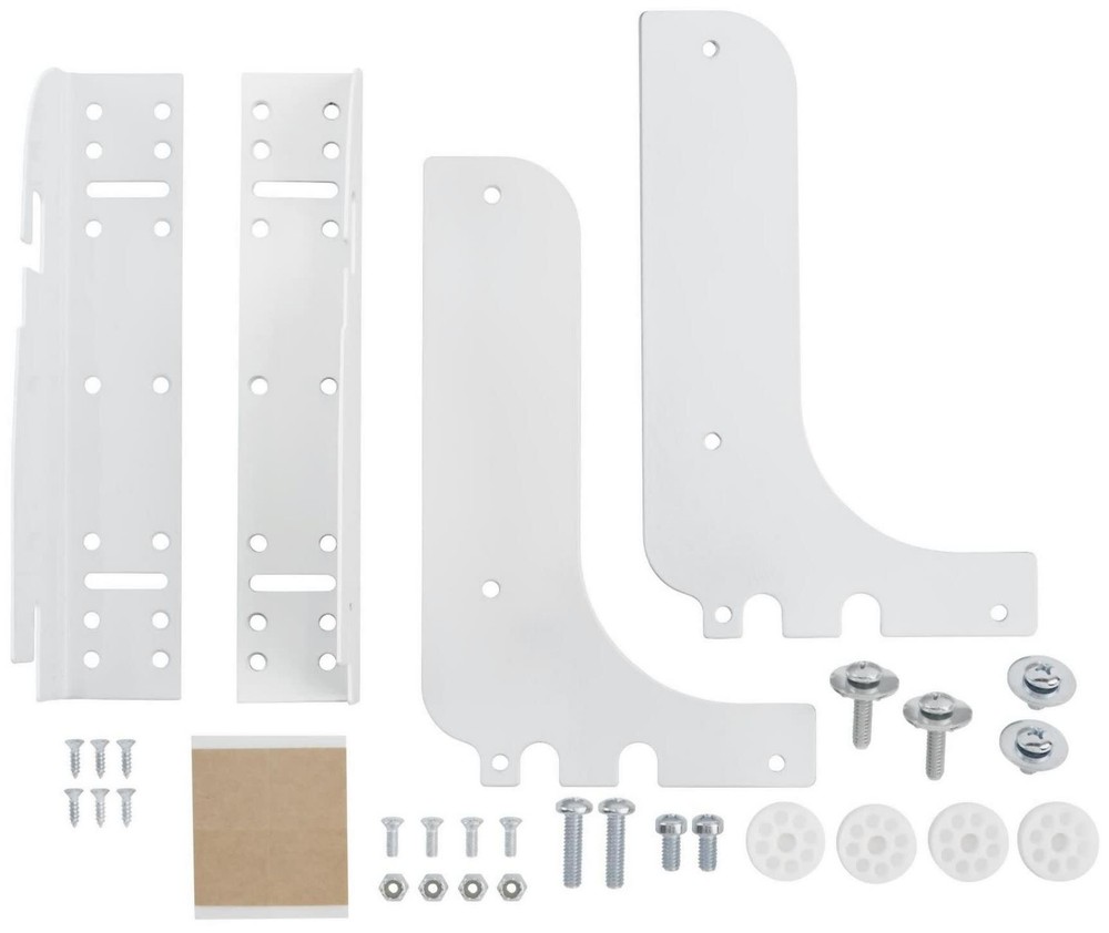 Rev-A-Shelf RV DM KIT White Rv Series Door Mounting Kit For Rv Trash Cans
