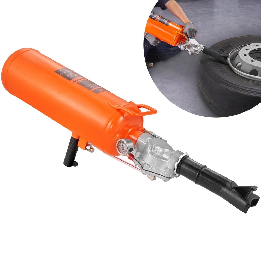 Tire Bead Setter, 8L Capacity, 120 PSI Air Bead Blaster, Handheld & Portable Inf