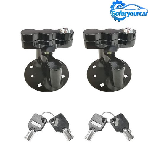 2PCS Pack Mount Lock with Keys for RotopaX LOX-PM Fuel Pack / Storage Box