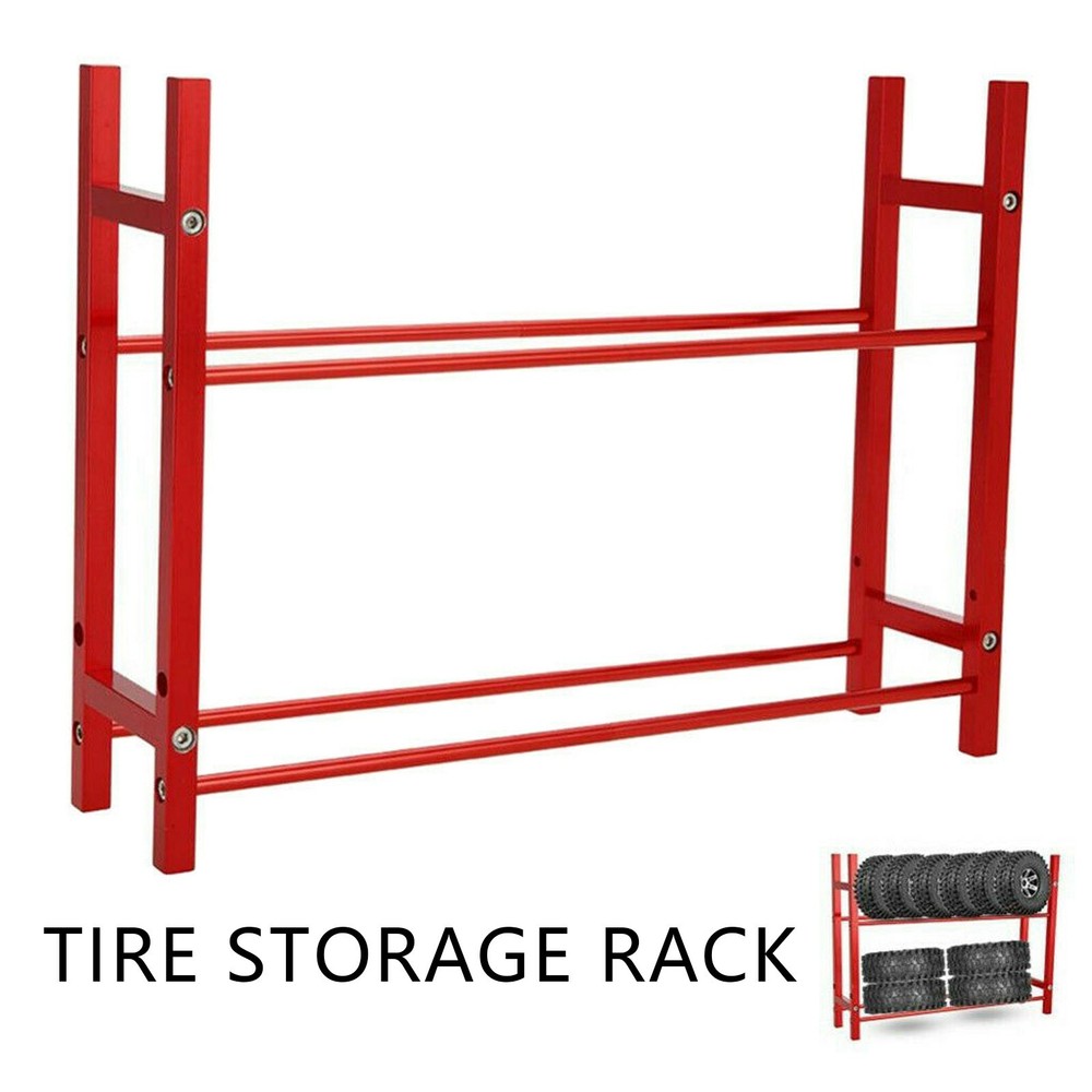 For 1/10 RC Crawler Tires Car Tire Rack Storage Wheel Holder Garage Organizer