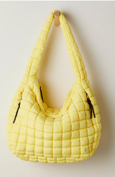 FP Quilted Carryall Bag - Sour Citrus NWT Limited Time Offer-image