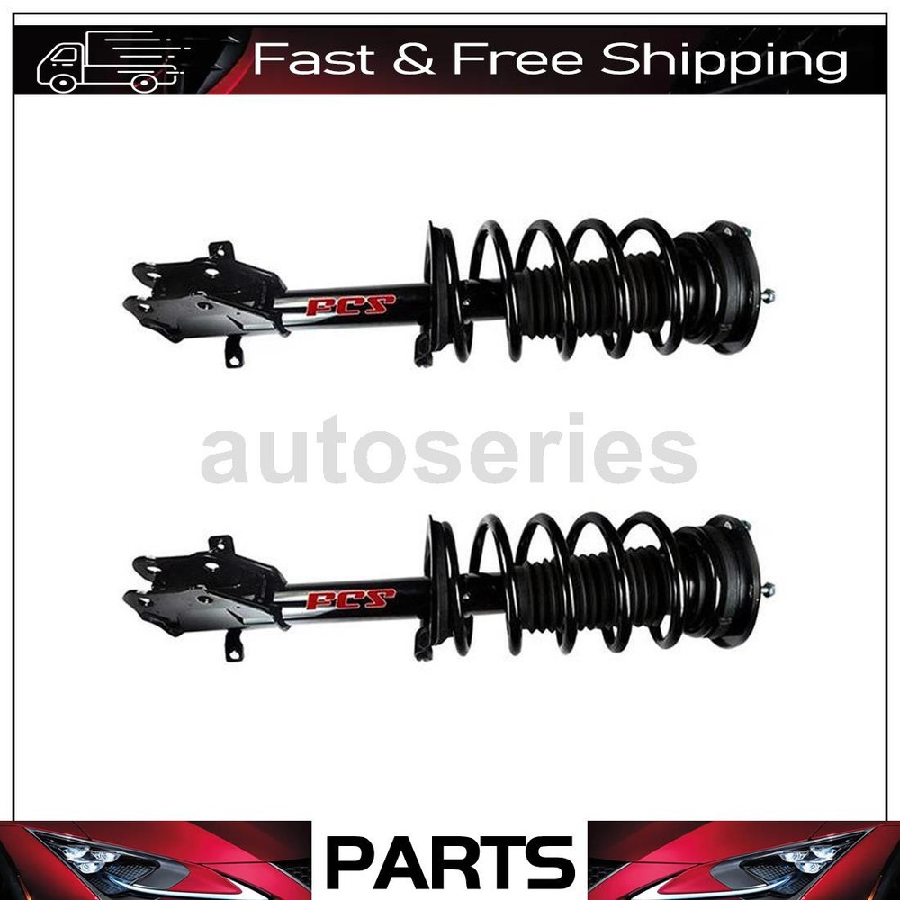 Front Left & Right Strut and Coil Spring Fits 2007 Ford Edge 2008 Ford Edge