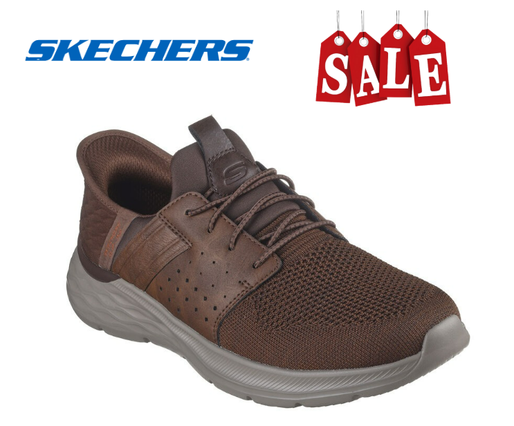 FLASH SALE⚡Men's Skechers Slip-ins RF:Garner- Newick Shoes Sneaker MEDIUM size-image