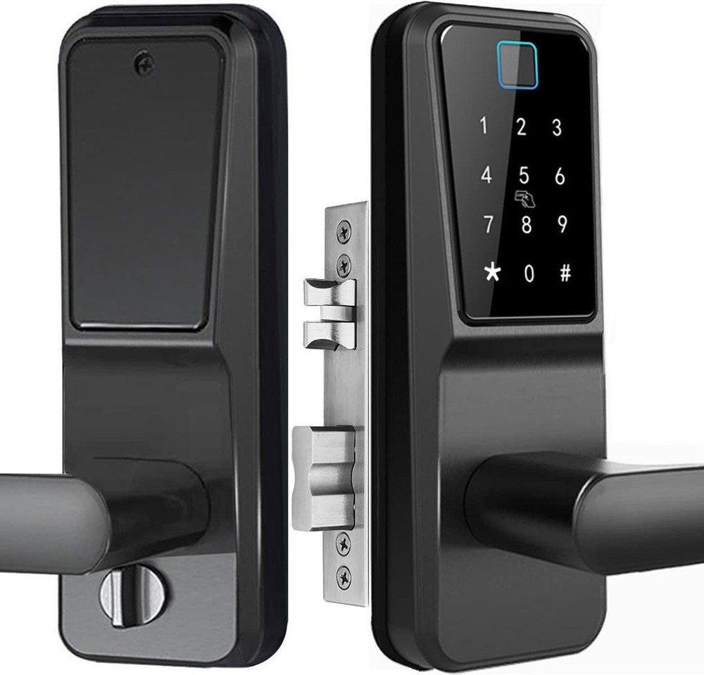 Smart Keyless Fingerprint Door Lock with Passcode & Keypad Entry  