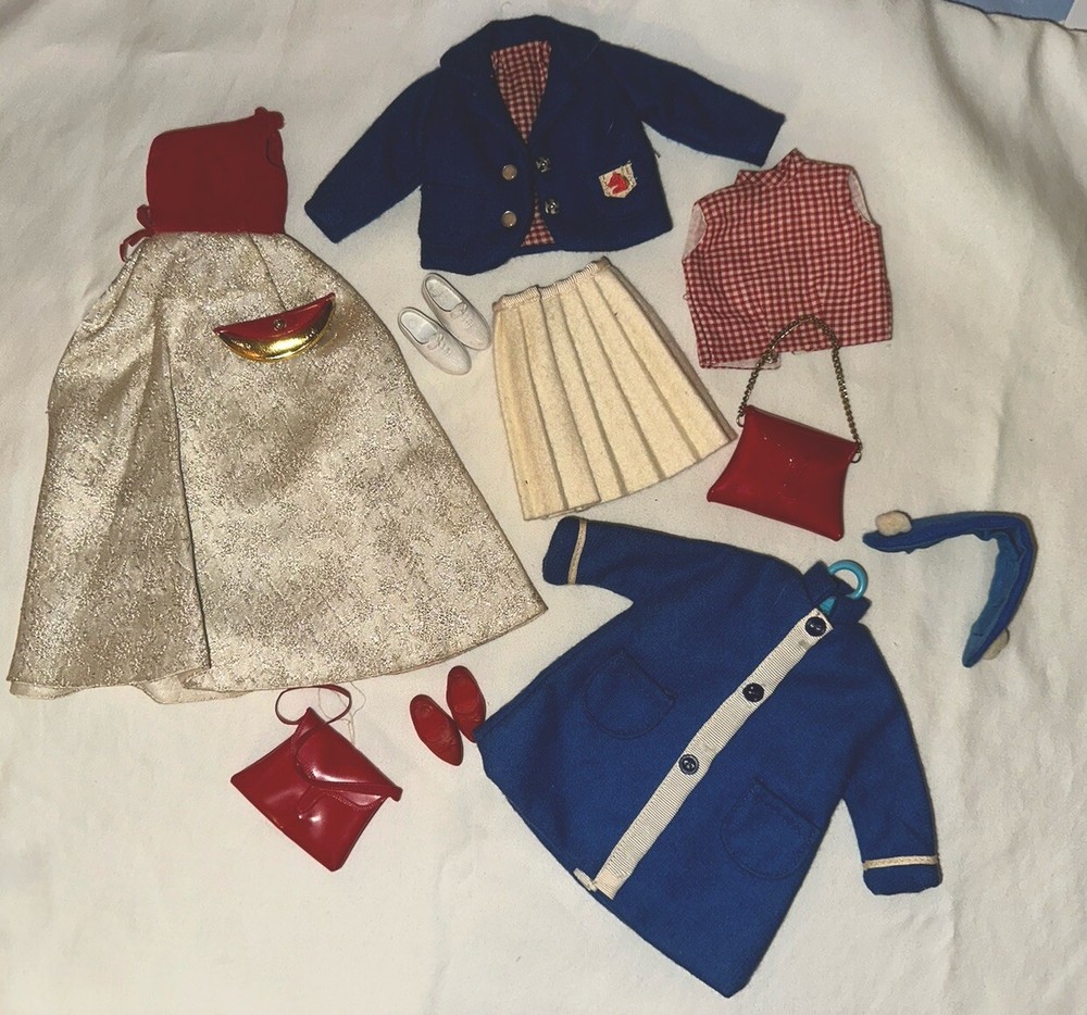 Vintage 1960’s Ideal Tammy Doll Clothes lot Beauty Queen Model Miss Checkmate