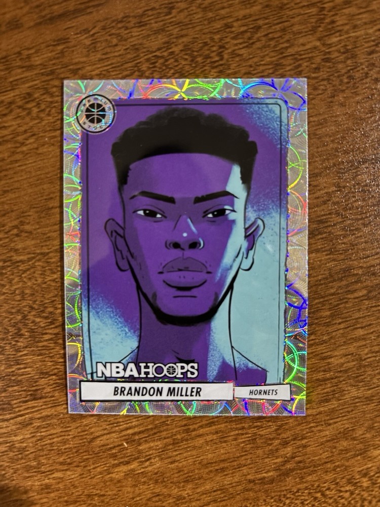 2023-24 Panini Hoops Premium Stock Brandon Miller SCOPE SSP Rookie Card