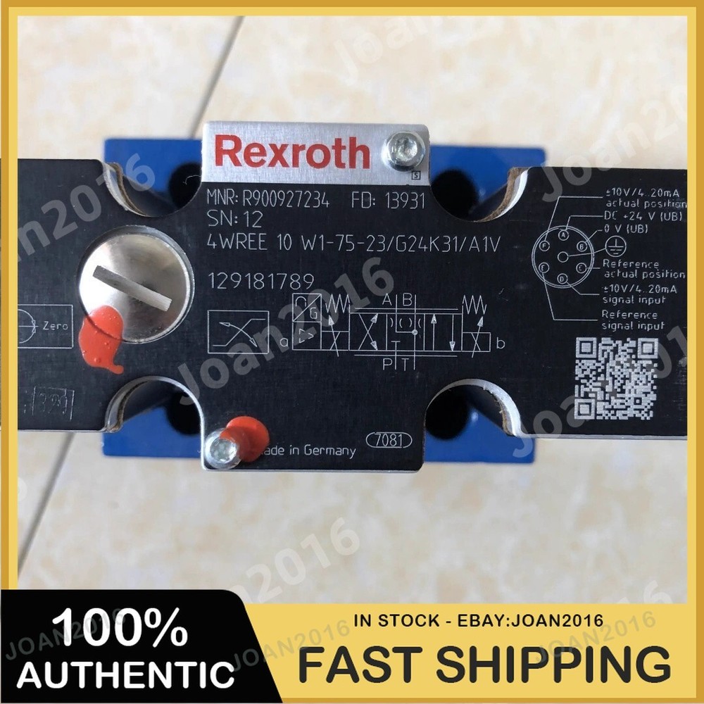 1pcs New Rexroth 4WREE10W1-75-23/G24K31/A1V valve R900927234
