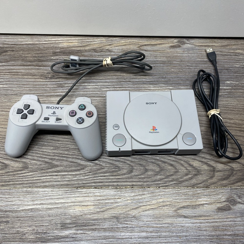 Sony PlayStation Classic Mini SCPH-1000R with Controller Tested Working