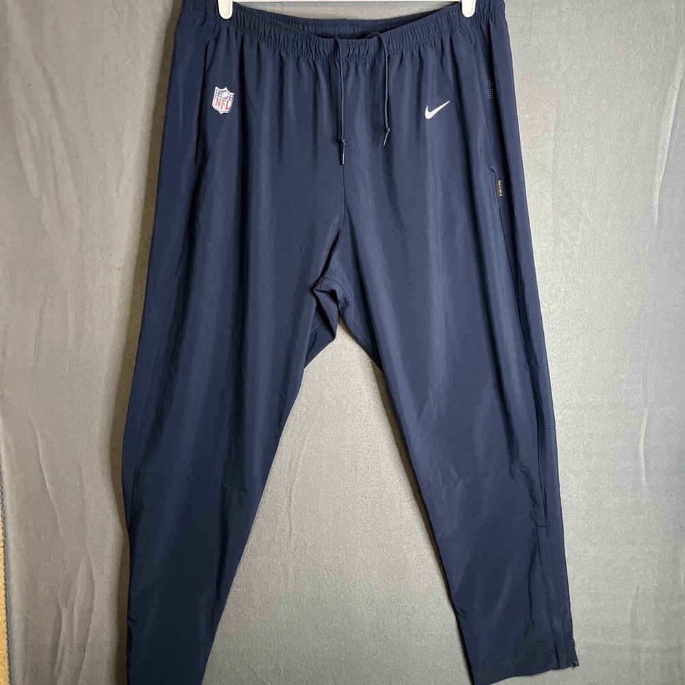 NFL Pants Mens XXL Nike Dri Fit Lightweight Track Mesh Lined On Field 2XL