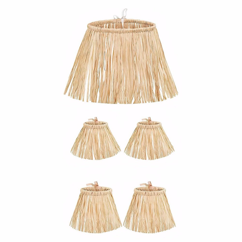 Koorium Halloween Scarecrow Straw Kit with Raffia Costume Accessories