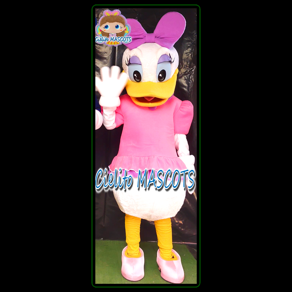 DAISY DUCK Mascot Costume  Mascotte cosplay botarga halloween Cielito MASCOTS