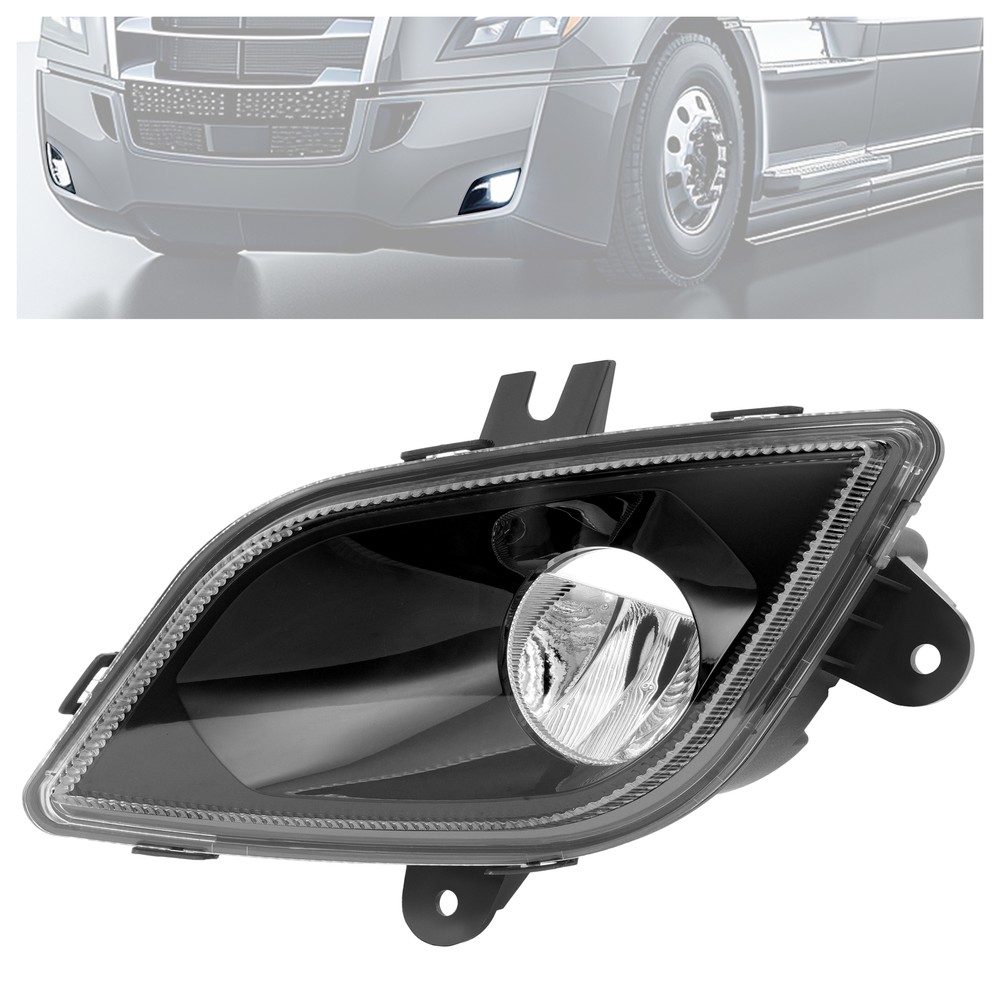 Front Left LED Fog Light For Freightliner Cascadia 2018-2024 Black A6603653002