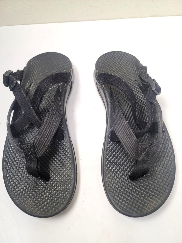 Chaco Womens Black Adjustable Strap Hiking Sandals Size 7