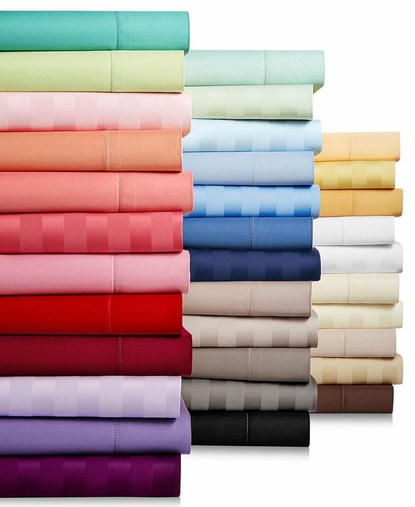 1200 TC Egyptian Cotton 4 PCs Sheet Set - Select Color & Size