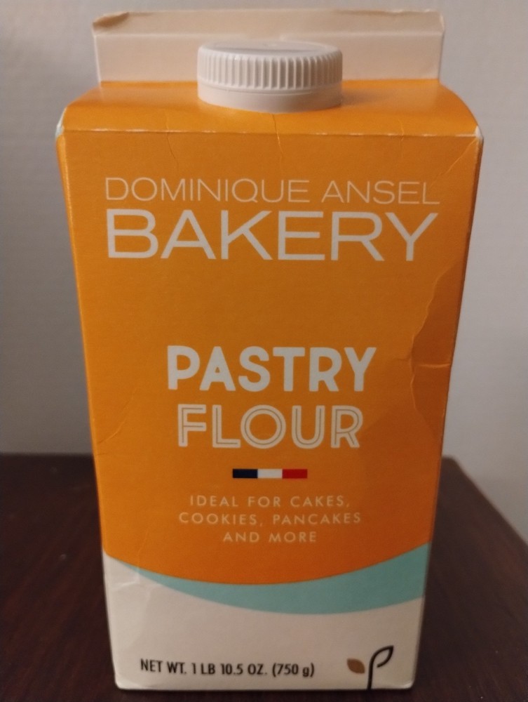 Fine French Pastry Flour, T55 Soft White Wheat Flour From France, 1.65lb Carton