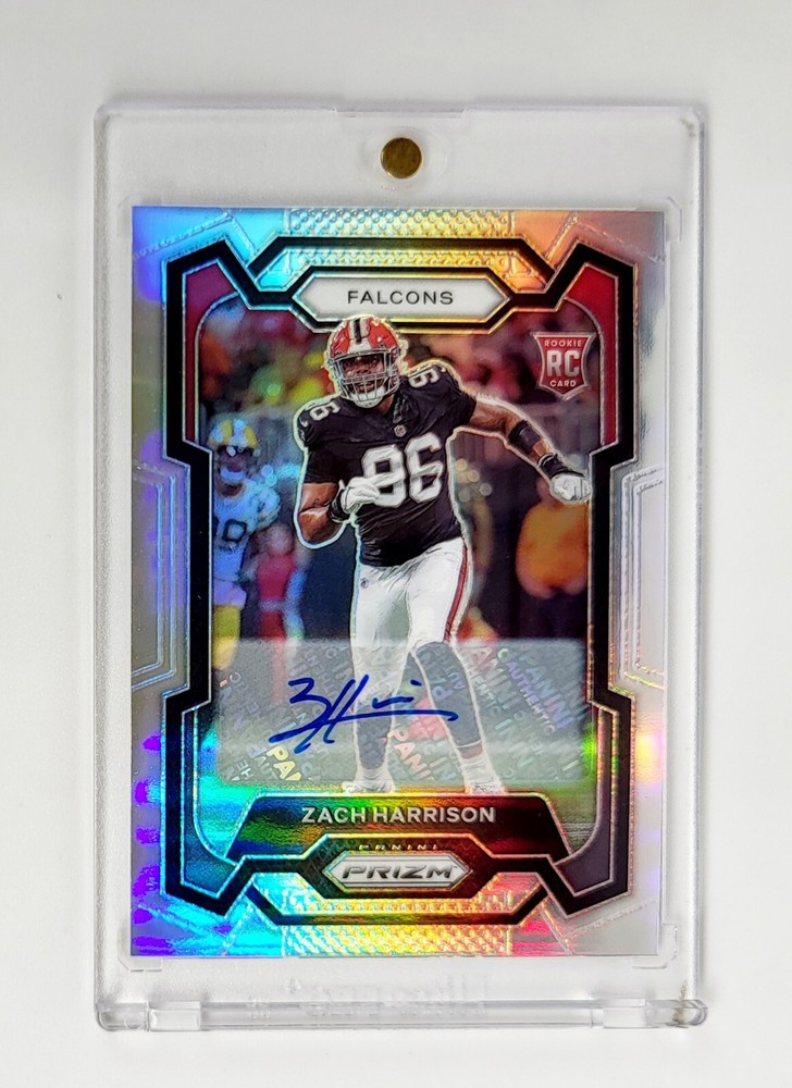MINT RC AUTO SILVER 2023 Panini Prizm #306 Zach Harrison OHIO STATE BUCKEYES OSU