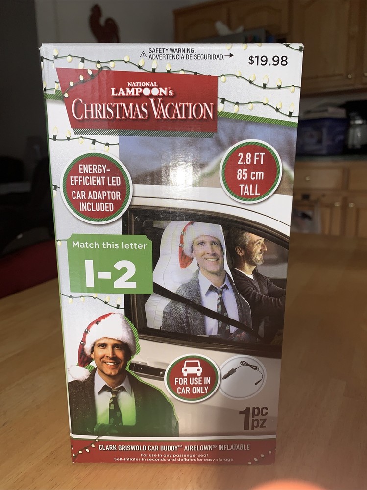 Clark Griswold Christmas Vacation Car Buddy Inflatable Christmas Gemmy Works