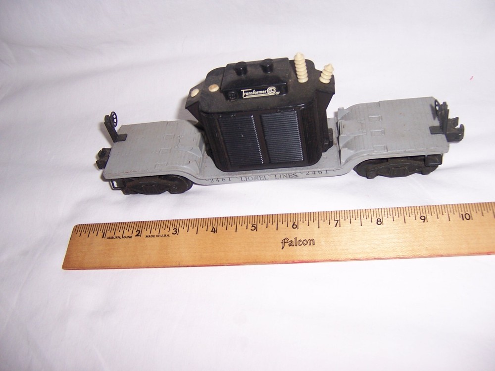 Lionel 2461 Post-War Die-Cast Transformer Flat Car 1947-1948
