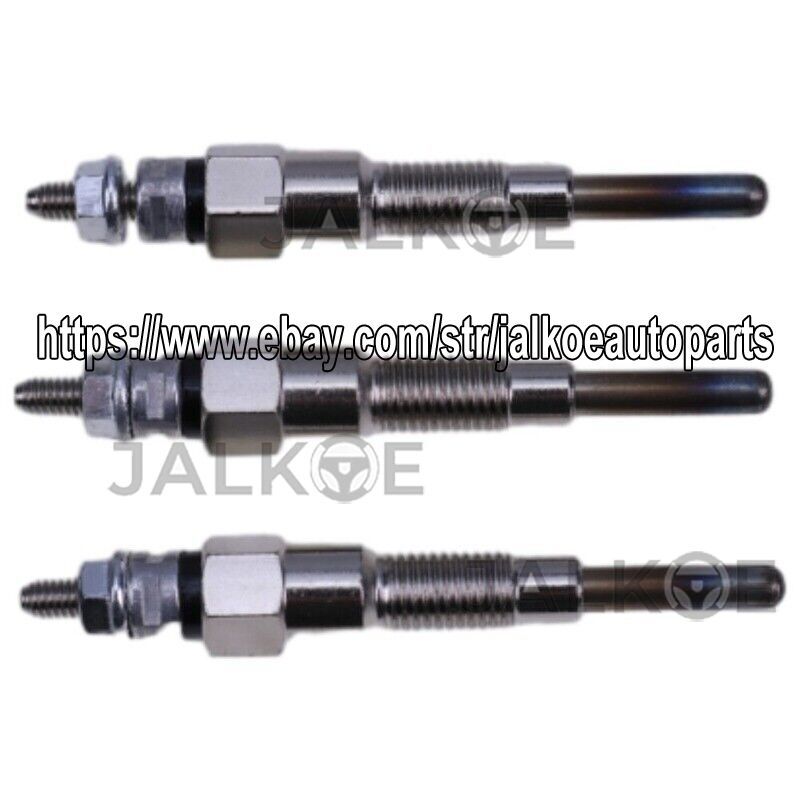 3PCS Glow Plugs 307-8672 For Caterpillar 301.5 301.6 3011C C0.5 C1.1 C1.6 C2.2