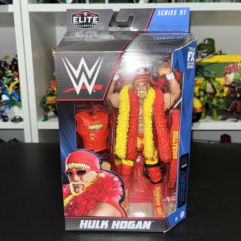 WWE Elite Collection Series 91 Hollywood Hulk Hogan Wrestling Action Figure 2022